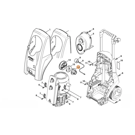 Stihl  Złącze 4757 512 3400